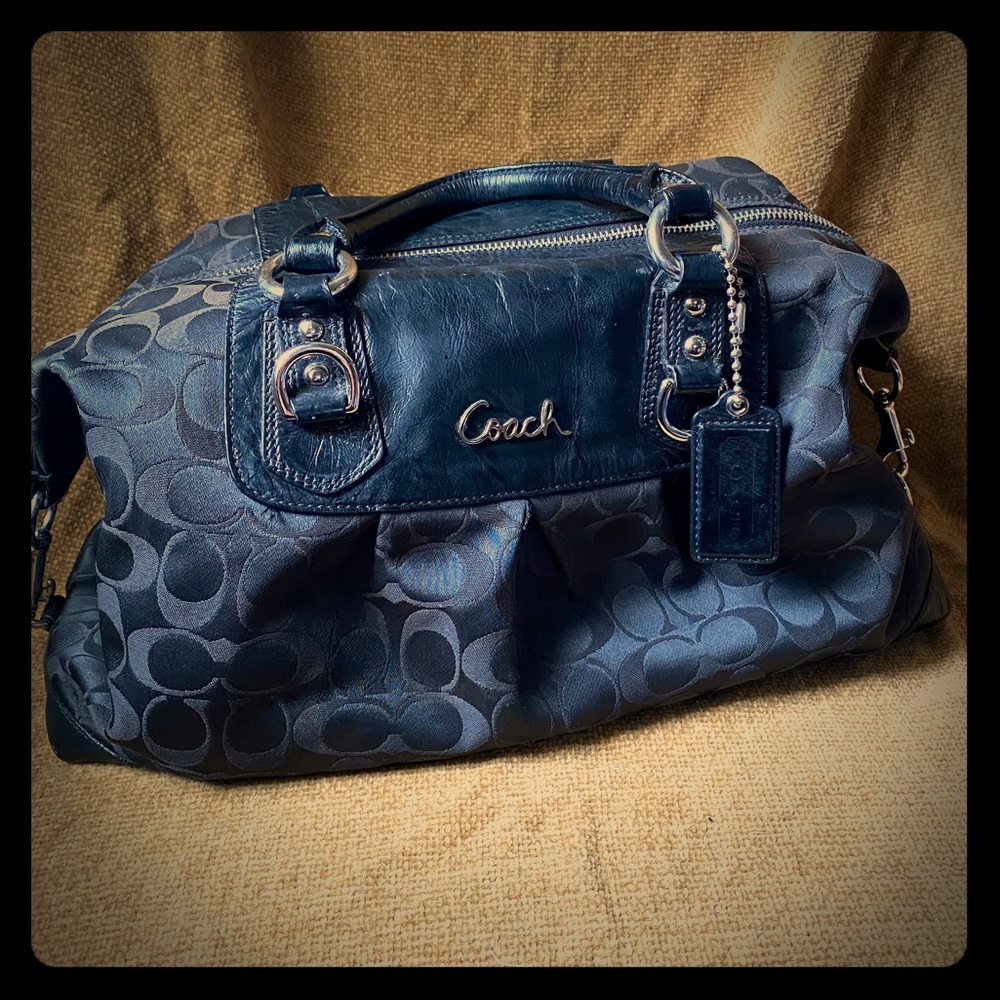 Black Coach Satchel